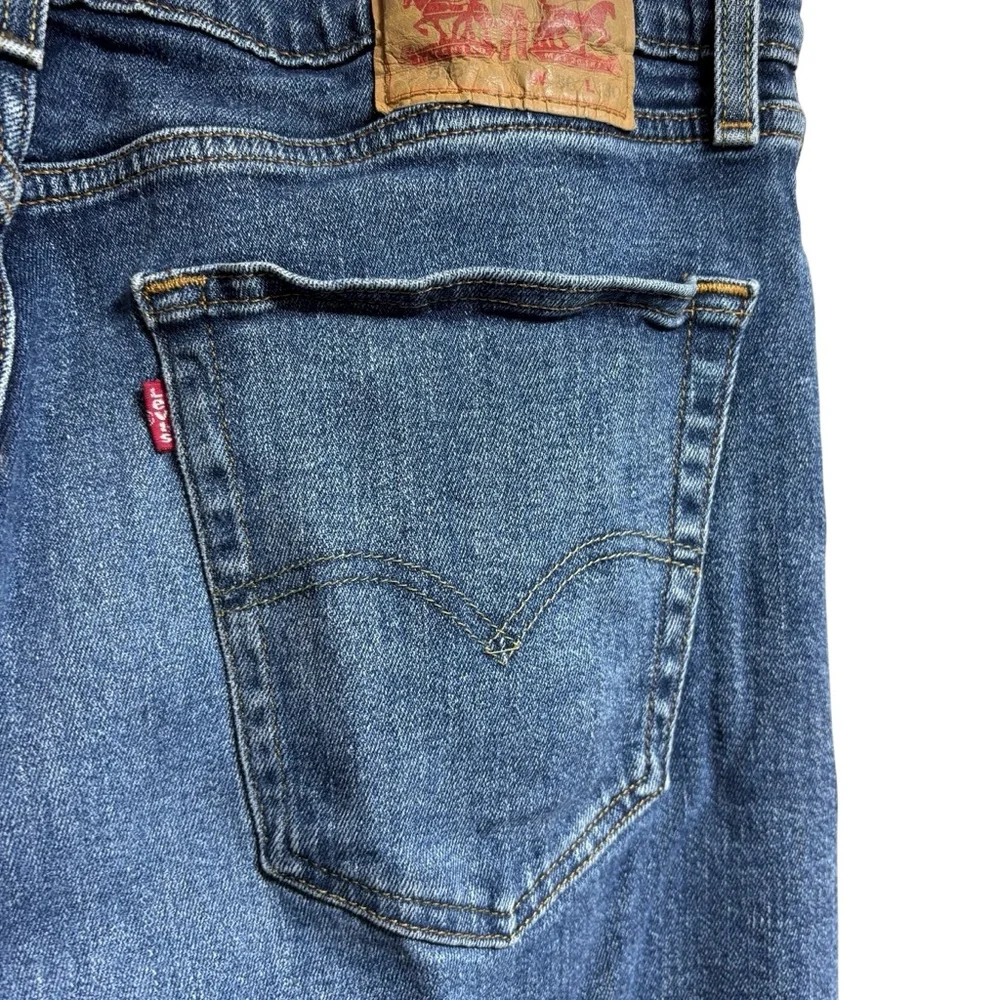Levis 502 Regular Taper Mens‎ Jeans Blue Medium Wash Denim 36x30 Pants #331